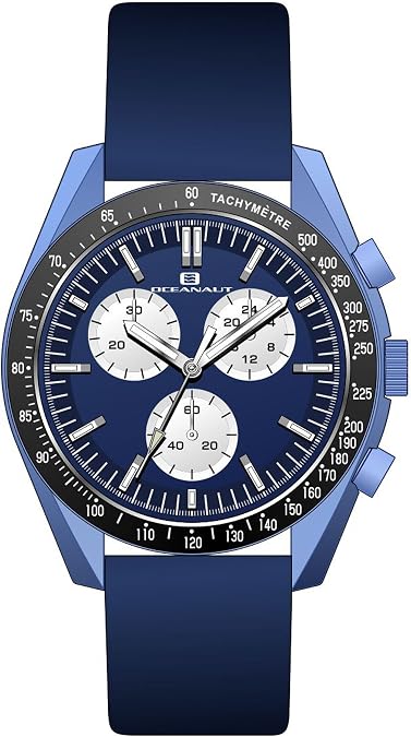 Oceanaut Men's Orbit Blue Dial Watch - OC7584