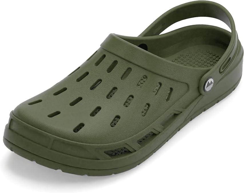 Lakeland Active Men's Coniston Ultra-Breathable Clogs for Summer Holidays and Everyday Use