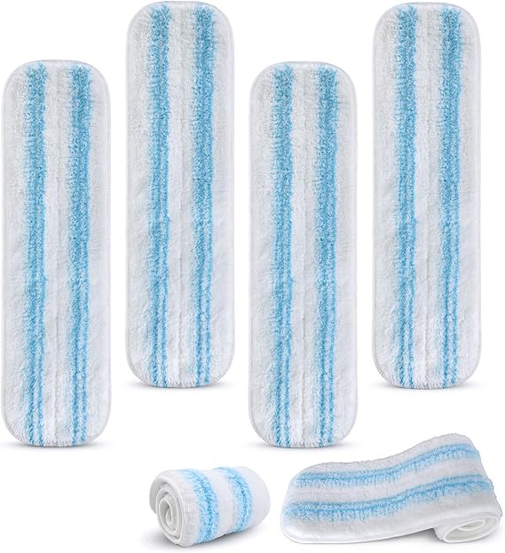 6 Pieces for Vileda H2Pro Replacement Mop Flat Mop Kit
