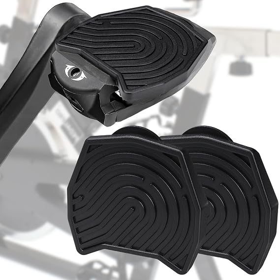Pedal Converter for Peloton Bike & Bike Plus,Pedals for Regular Shoes Fit Original Bike & Bike+,Flat Pedals Clipless, Exercise Bike Accessories