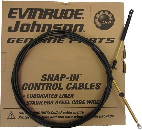 Johnson Evinrude OMC OEM 16ft Throttle Shift Remote Control Cable 0173116, 0173116