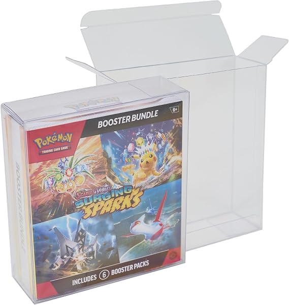 Platinum Protectors Protector Case for Booster Bundle Box - UV and Scratch-Resistant, Stackable Ultra Clear .50mm Thick Display (10 pack)