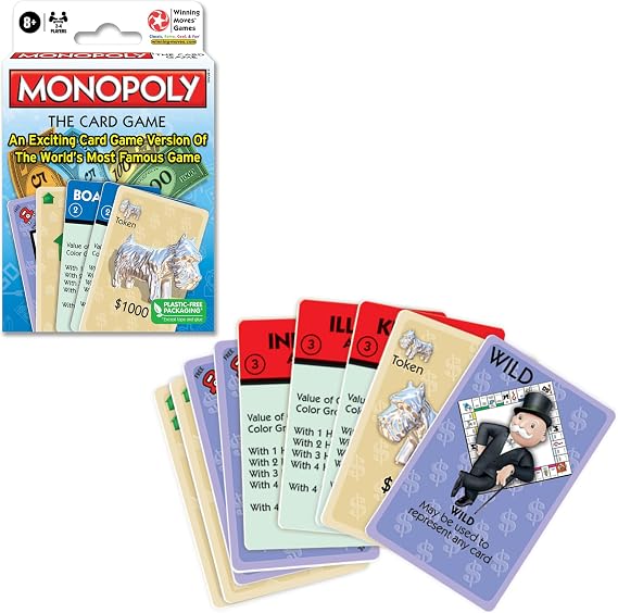 Winning Moves Monopoly The Card Game Games USA