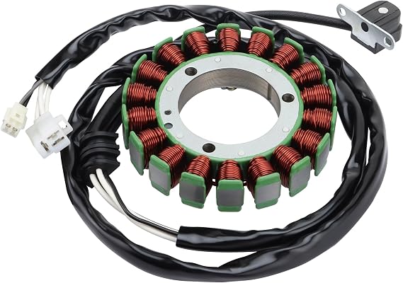 GOOFIT Stator Coil Replacement for Xvs650 V-Star Xvs 650 V Star Vstar Xvs650a Xvs650at Drag Star 5sc-81410-01 5sc-81410-02 5sc-81410-03 Ignition Magneto Stator Coil