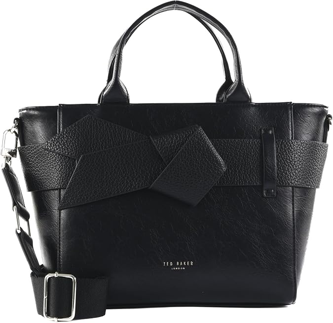 Ted Baker handbag shoulder bag Jimsa Knot Bow Tote Bag Jet - Black