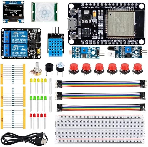 ESP32 ESP-32S WiFi IoT Development Card Basic Starter Kit