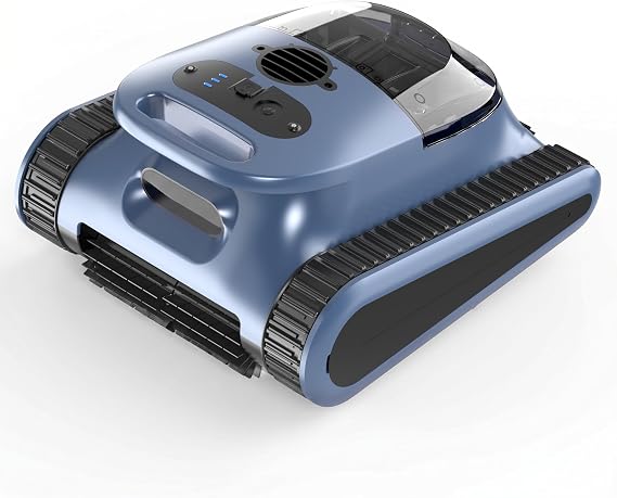 Cordless Robotic Pool Cleaner, 4 in 1 Cleaning, Pool Up to 2100 Sq.ft