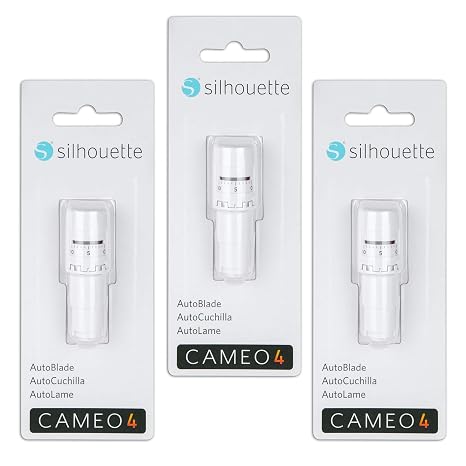 Silhouette Cameo 4 Auto Blade with Sintered Tungsten Alloy - 3 Pack