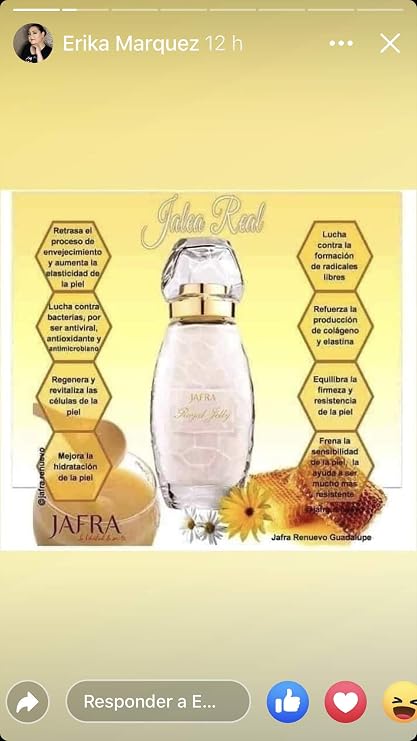 Jafra Royal Jelly Milk Balm Advanced Formula 3.3 Fl Oz Special Edition Glass Jar