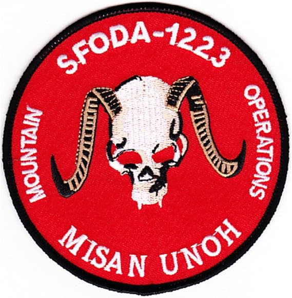 ODA-1223 1st Special Forces Group Collectible Novelty Patch