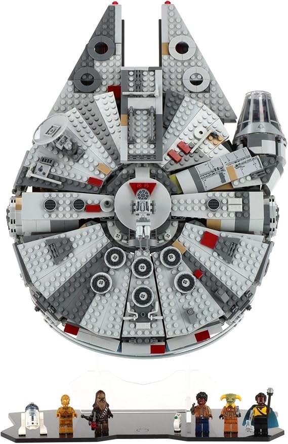 Display Stand compatible with Lego 75257 Millennium Falcon
