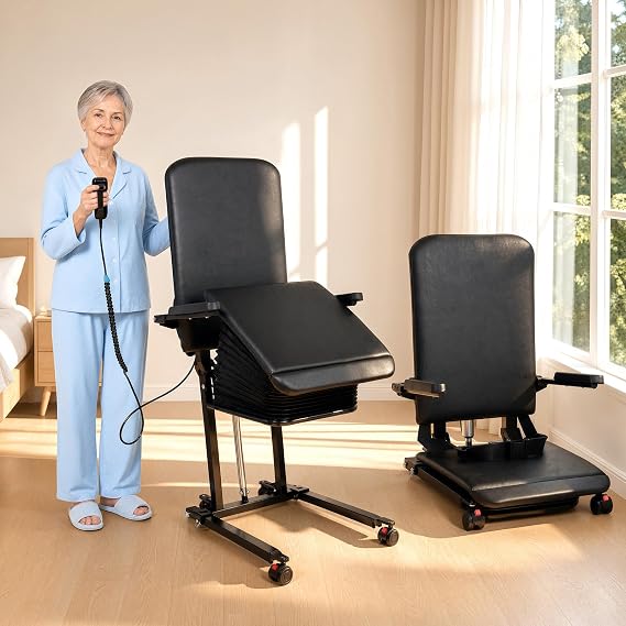 4-in-1 Movable Electric Lift Chair with Seat Lift