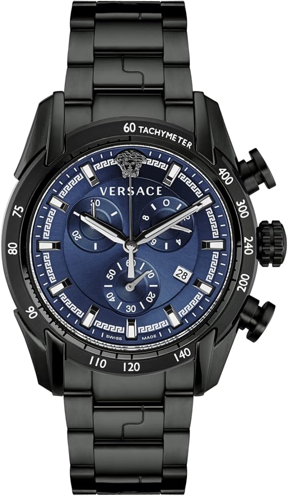 Versace V-Ray Collection Luxury Mens Watch Timepiece