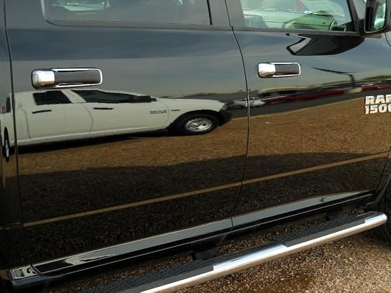 Genuine Dodge RAM Accessories 1PUT0193 4-Door Chrome Door Handle Bezel