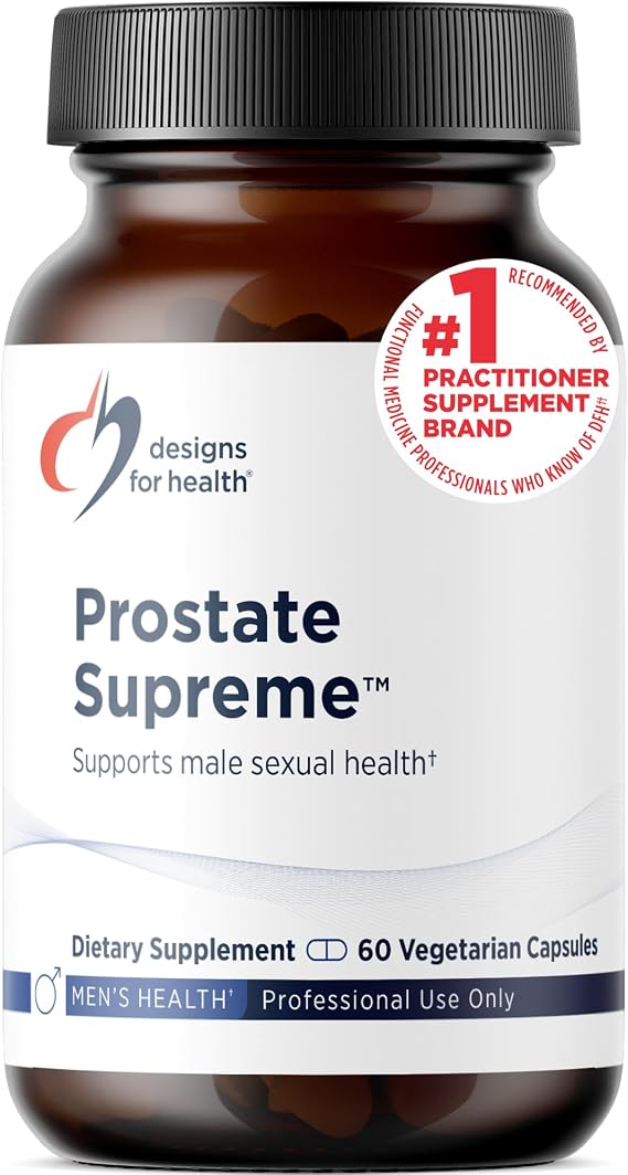 Designs for Health Saw Palmetto Prostate Supplement for Men, 60 Capsules