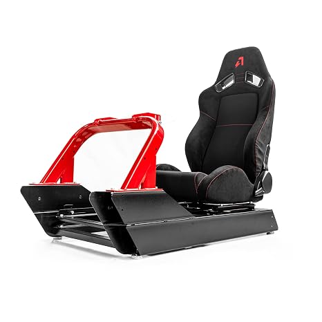 azracing CSPro Modular Sim Racing Cockpit & Classic Seat,Fully Adjustable