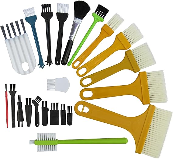 CRAFNEW 22Pcs Small Cleaning Brushes, Electronics Cleaning Brush Kit