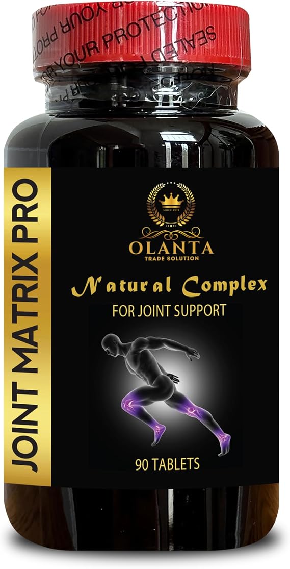 Joint Matrix PRO - High Potency Joint Support Capsules with Glucosamine MSM Supplements for Joint Flexibility - 1 Bottle 90 Tablets