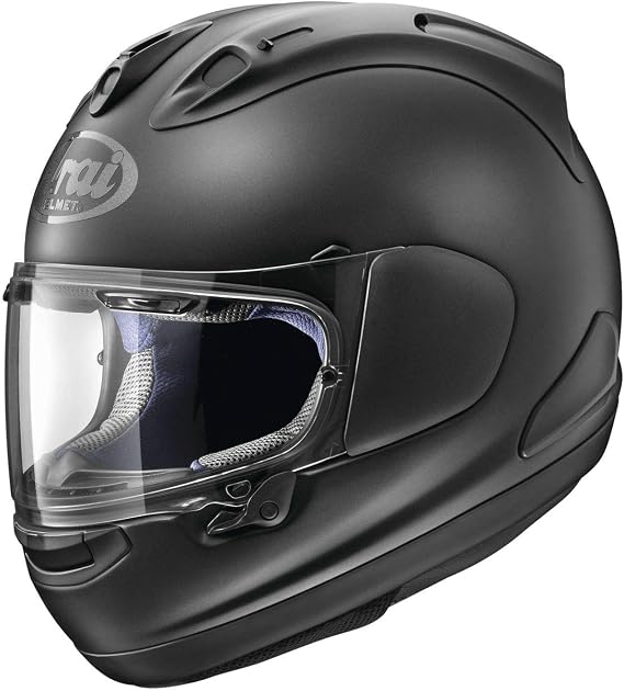 Arai Corsair-X Solid Adult Street Motorcycle Helmet - Black Frost/X-Large