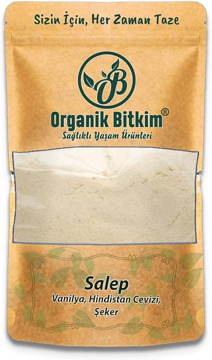 Organik Bitkim Salep (Vanilya, Hindistan Cevizi,Şeker) 150 Gr