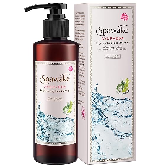 Spawake Ayurveda Rejuvenating Face Cleanser, Face Wash, 190ml