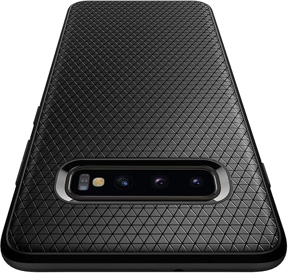 Spigen Samsung Galaxy S10 Kılıf Liquid Air Matte Black - 605CS25799