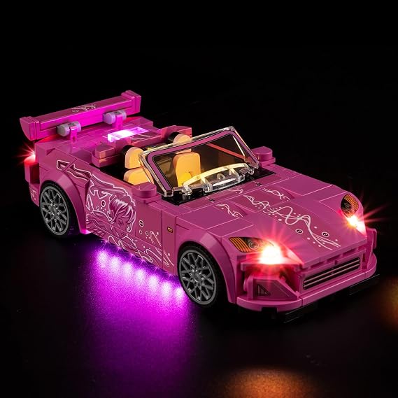 Nitemode Light Kit for LEGO 77241 2 Fast 2 Furious Honda S2000, Lights Only