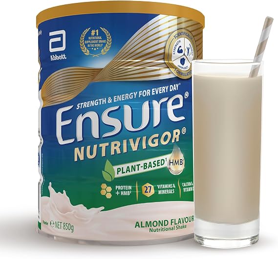 Ensure NutriVigor - Almond Flavour Shake -850g – Nutritional Supplement