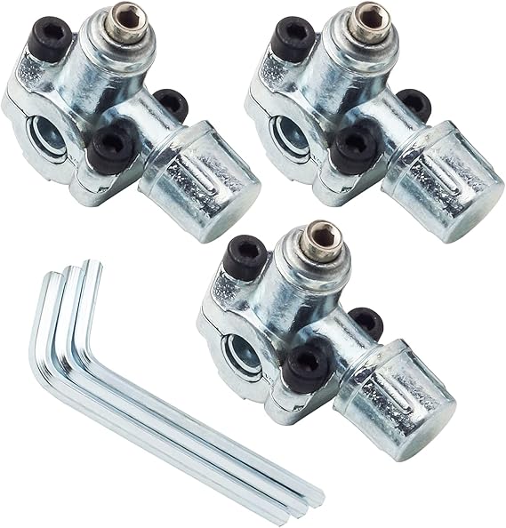 BPV-31 Bullet Piercing Tap Valve Kits 3 in 1 Refrigerator Adjustable Valve 1/4, 5/16,3/8 Inch Outside Diameter Pipes Replacement for AP4502525, BPV31D, GPV14, GPV31, GPV38, GPV56, MPV31-3 Sets