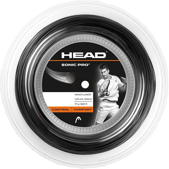Head Sonic Pro Monofilament Tennis Racket String 660' Reel