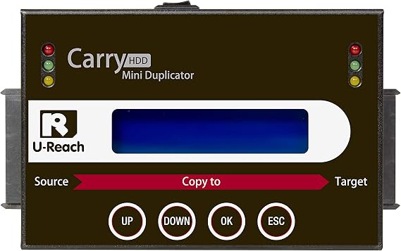 U-Reach Data Solutions PRO118 Portable SATA/IDE Hard Disc Drive (HDD) Duplicator