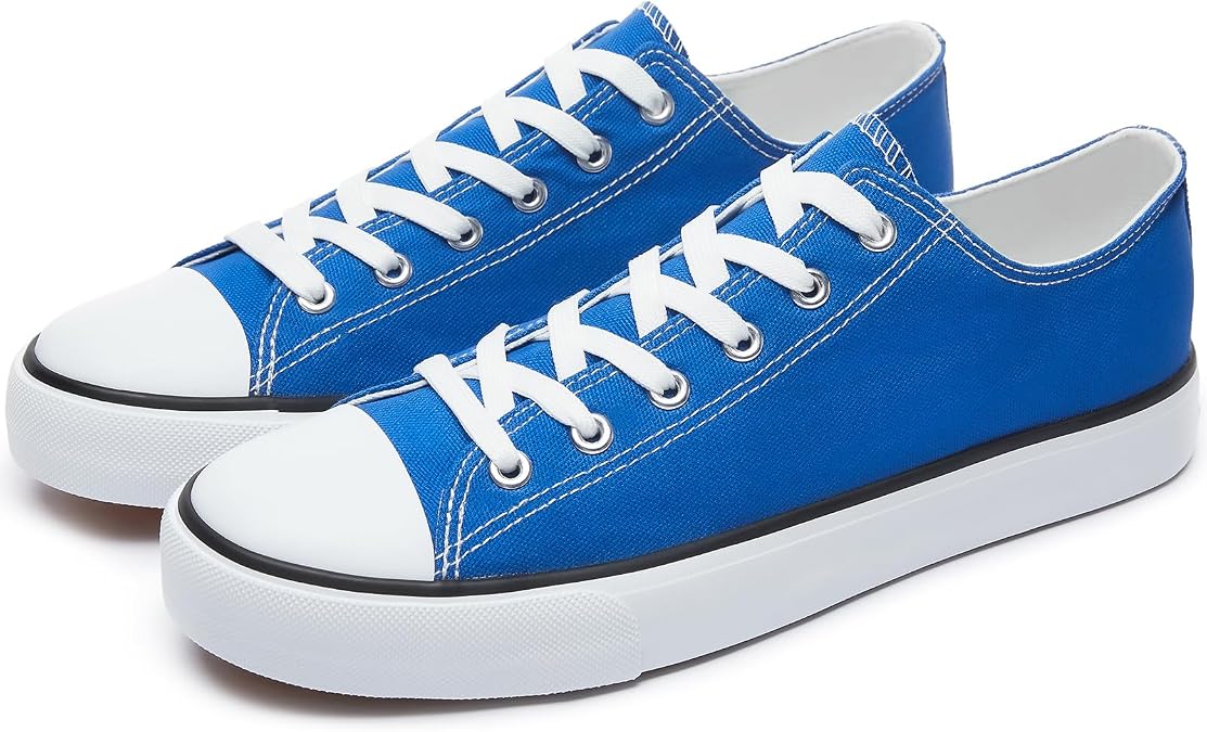 yageyan Men Canvas Low top Shoes Classic Casual Sneakers Mens Fashion Shoes