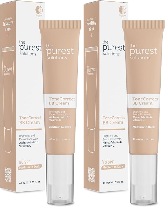 The Purest Solutions BB Cream Tone Correct 40 ml Medium to Dark (2 paketi)