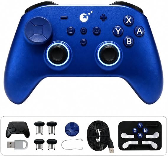 GuliKit TT MAX Controller for Switch 2/1,PC,Android,iOS,SteamOS (Blue)