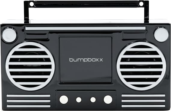 Bumpboxx MicroBoom Wearable Bluetooth Speaker, Black