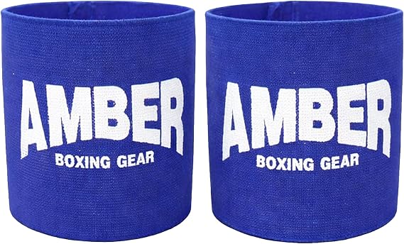 Boxing Lace Covers Secure Fit Stability and Style Enhance Glove Performance Reduce Movement for Training and Competition Gloves Not Included, Blue