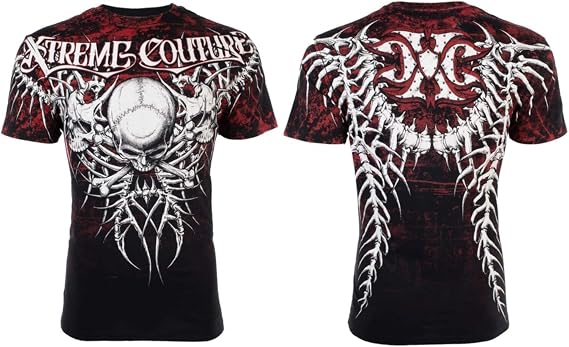Xtreme Couture Men's T-Shirt Bare Bones Black