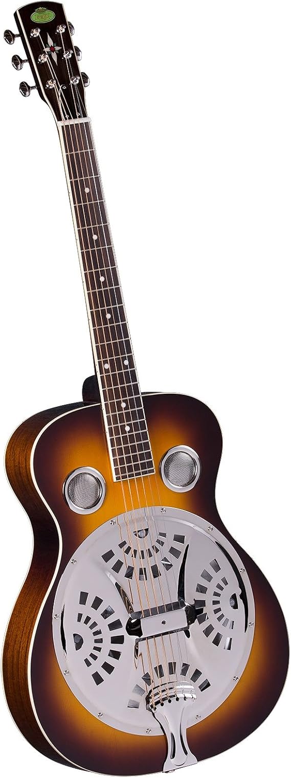 Regal RD-40V Studio Series Roundneck Resophonic Guitar - Vintage Sunburst