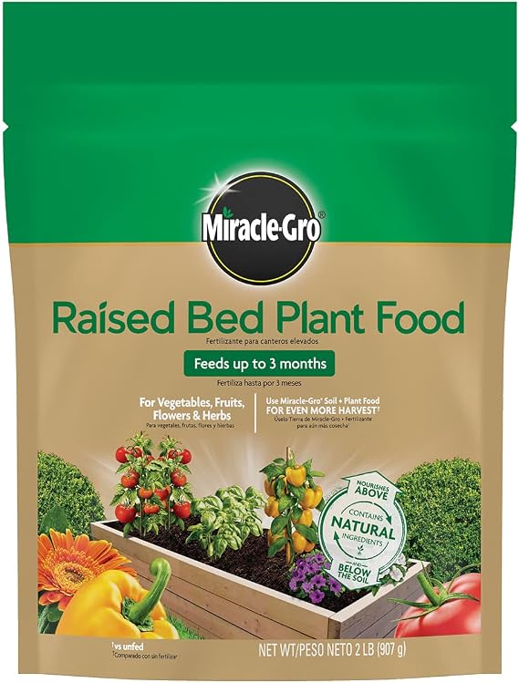 Miracle-Gro Raised Bed Plant Food, 2 lbs.