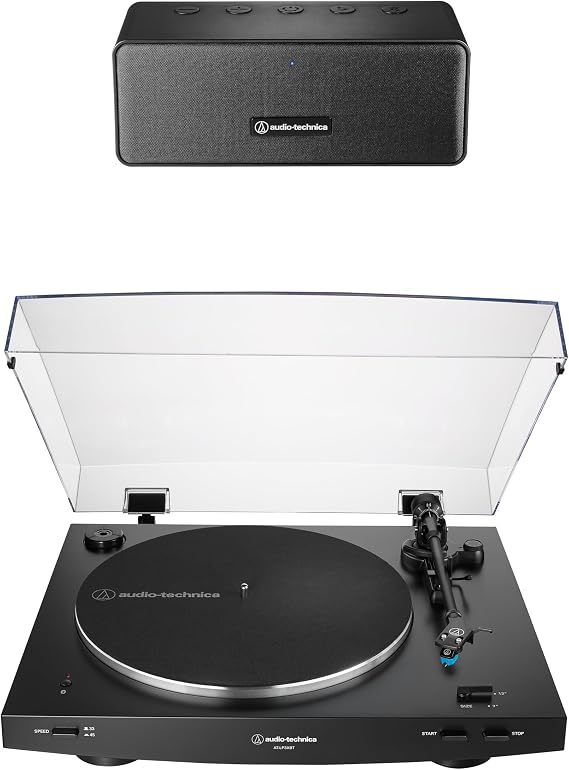 Audio-Technica ATLP3XBTBKP2 Turntable Speaker Pack, Black