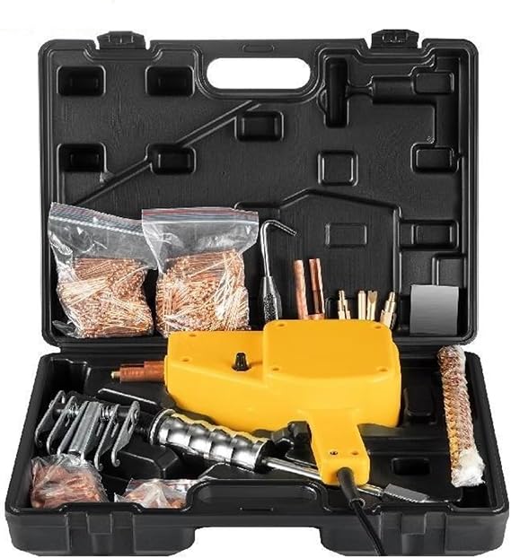 Spot Welder Dent Puller Kit Car Body Repair Tools 800VA 110V Stud Welder Dent Repair Kit Spotter Dents Remover Stud Gun Set for Auto Repairing