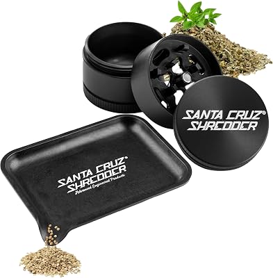 Santa Cruz Shredder Value Bunddle - Herb Grinder 3 Piece Medium 2 18 and Tray