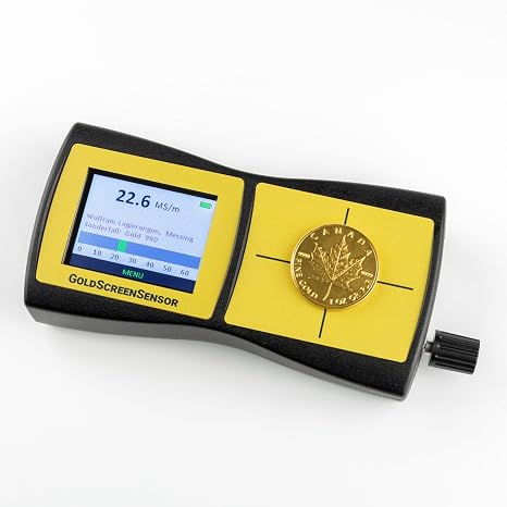 GoldScreenSensor - Coin & Bar Tester - Test the Authenticity of Precious Metals