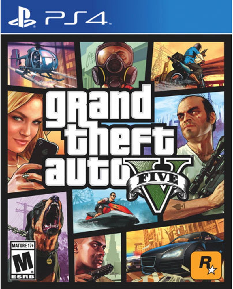 GTA 5 PS-4 UK multi