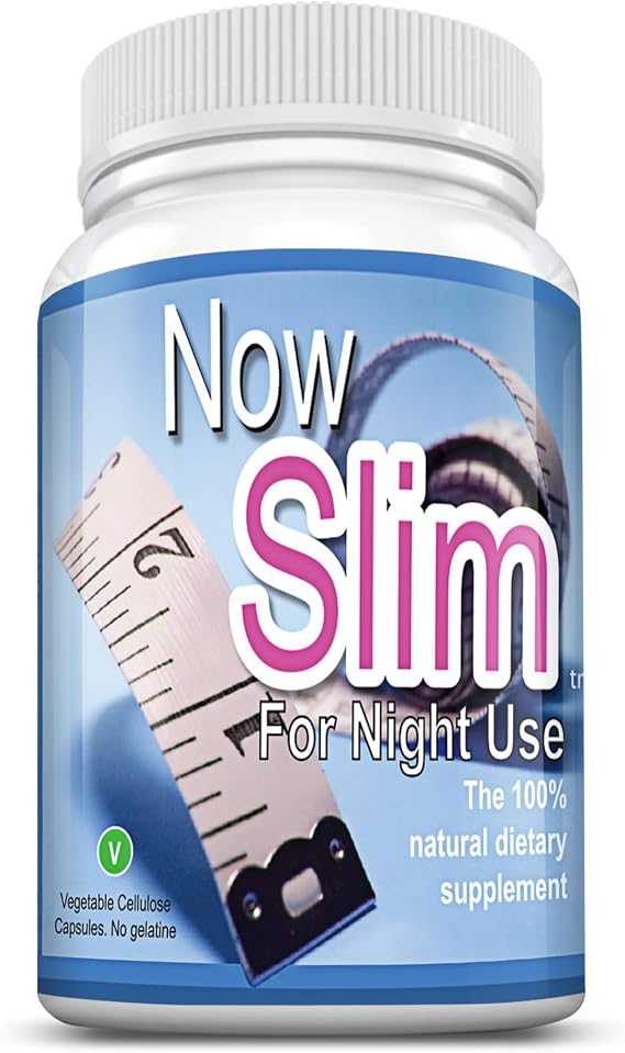Now-Slim Extreme Fat Burner – Fast Acting Weight Loss Slimming Capsules with L-Arginine, Glycine, Soy-Lecithin & L-Ornithine – Night Support – Gluten Free – 42 Capsules – Max Strength Formula