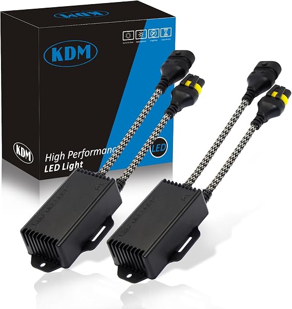 KDM 9005 9012 H10 Canbus Decoder Load Resistor Warning Canceller Adapter