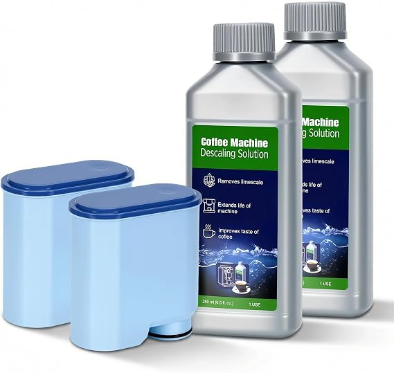 Aquaclean Water Filter For Philips AquaClean 2 Pack,Liquid Descaler 250MLx2