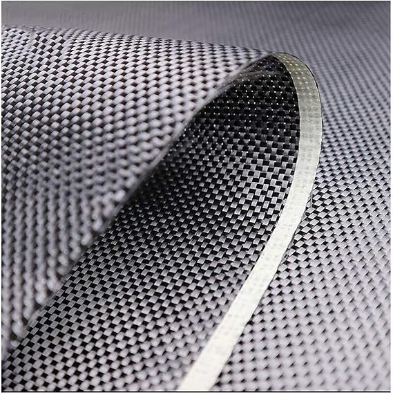 3K Carbon Fibre Fabric Cloth DIY Decoration 200 g/m² Plain 50 x 100 cm