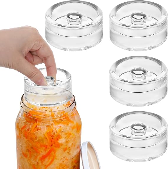 4 Pack Fermentation Weights 7cm for Wide Mouth Fermentation Jar