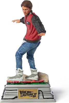Iron Studios - Back to The Future - Marty McFly On Hoverboard Art Scale 110